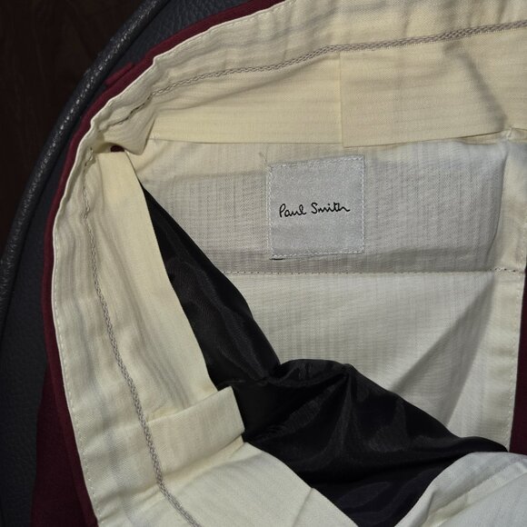 Paul Smith Gents Wool Slim Fit Trousers - Picture 9 of 10